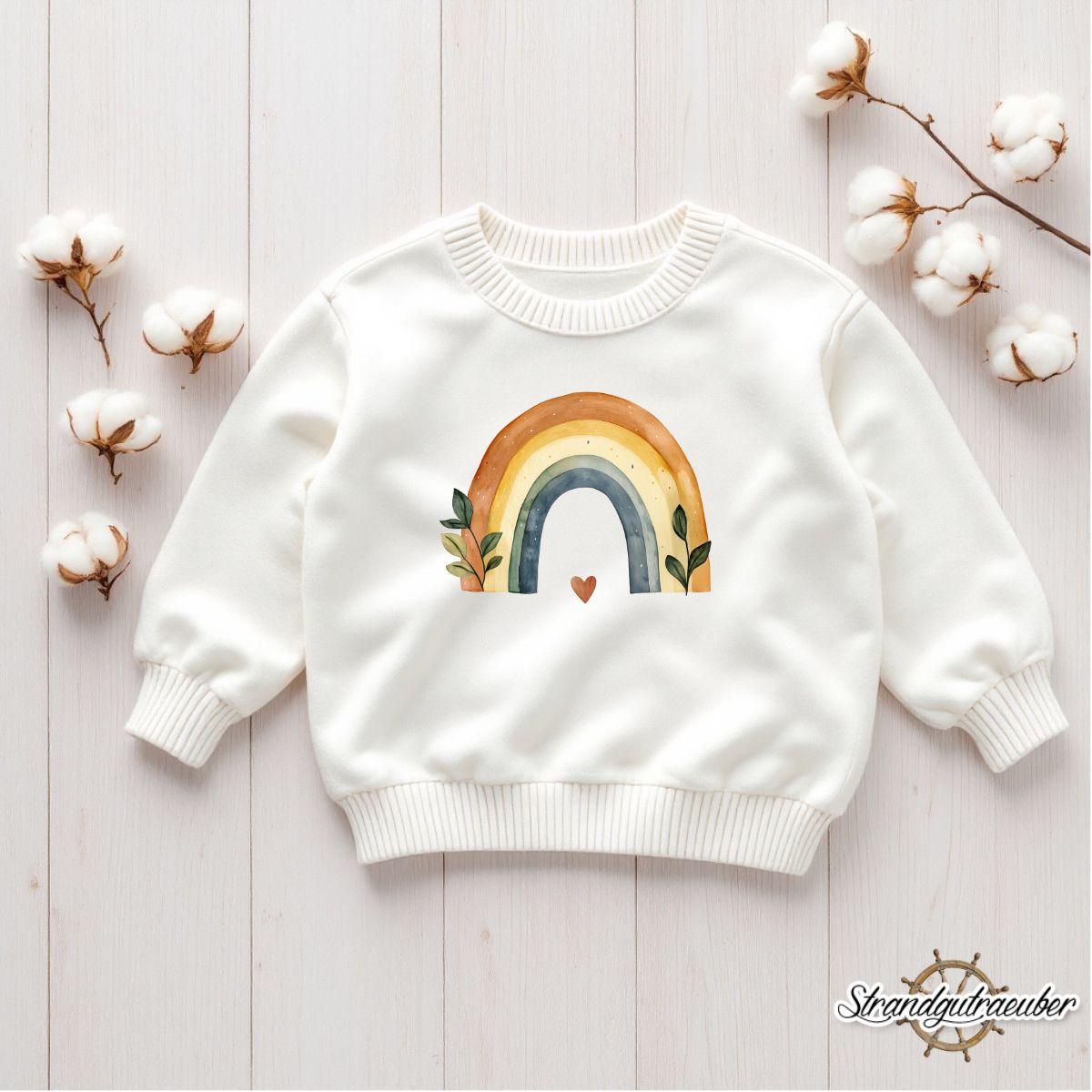 Buegelbild bunter Regenbogen Buegelbild bunter Regenbogen